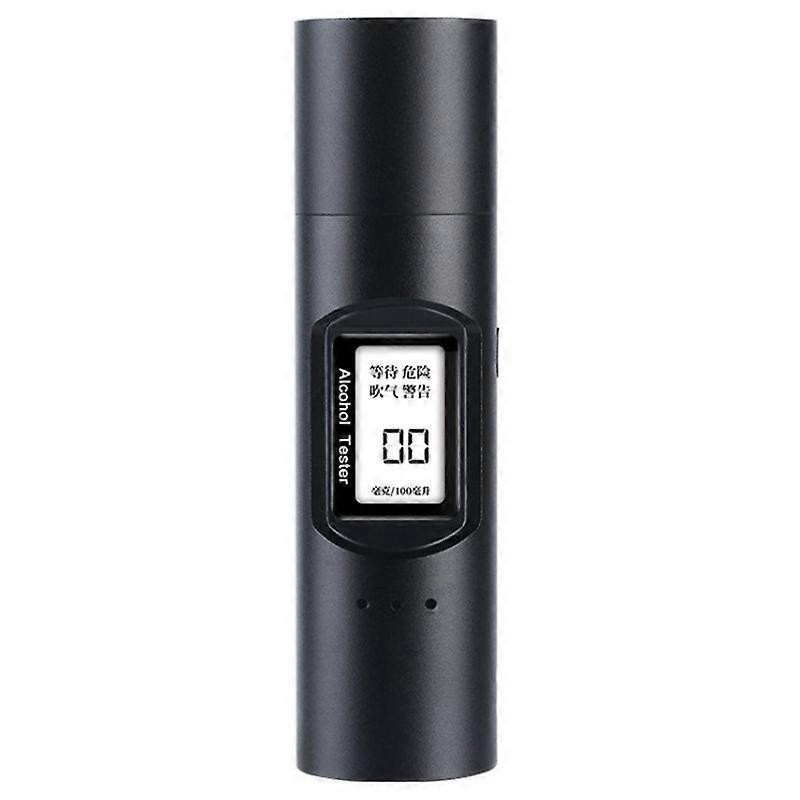 Q92 Testeur d’alcool portable de haute précision soufflant l’haleine éthylotest rechargeable sans contact ivre