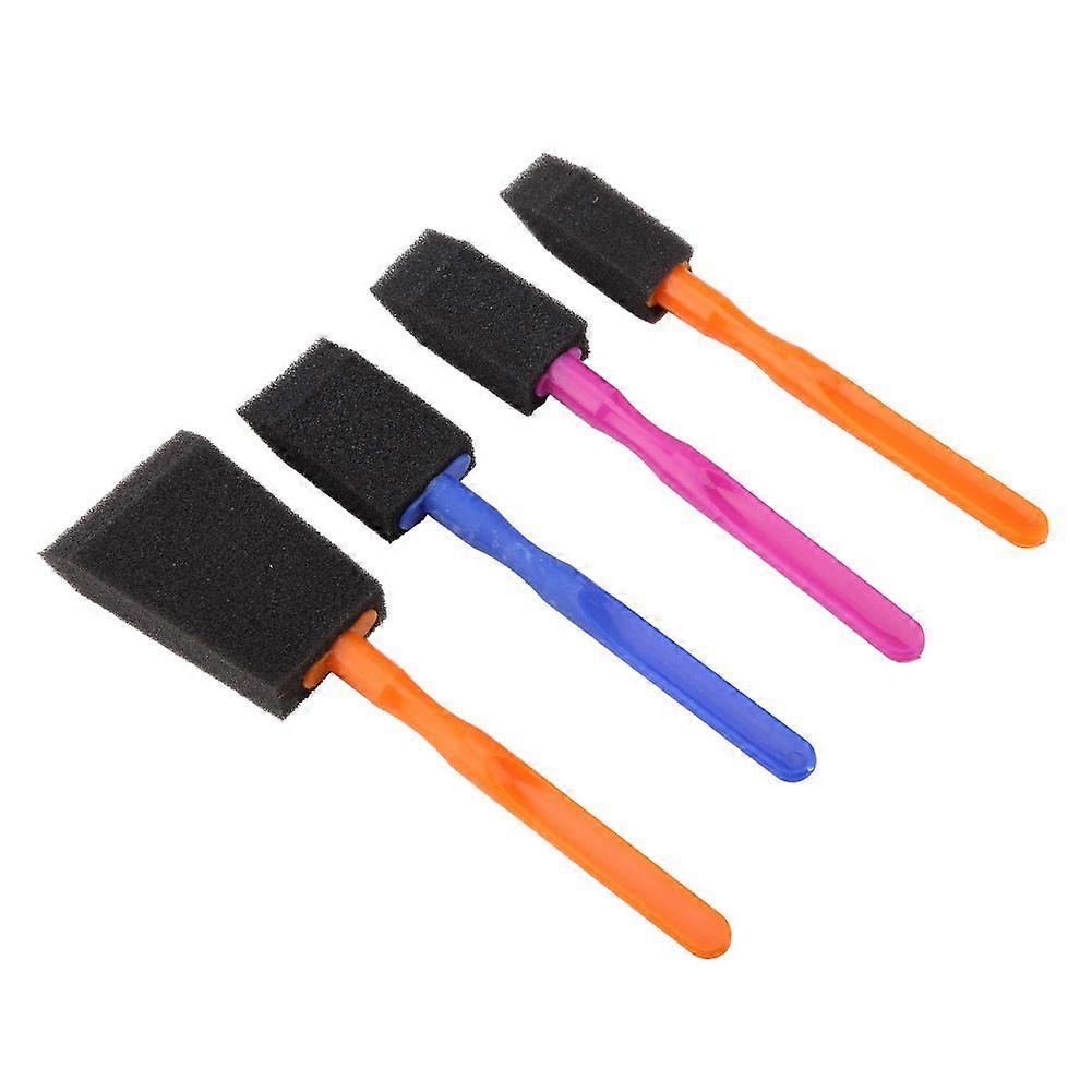 2025 Latest Model 4 PCS Durable and Beautiful Sponge Foam Brush with Quality