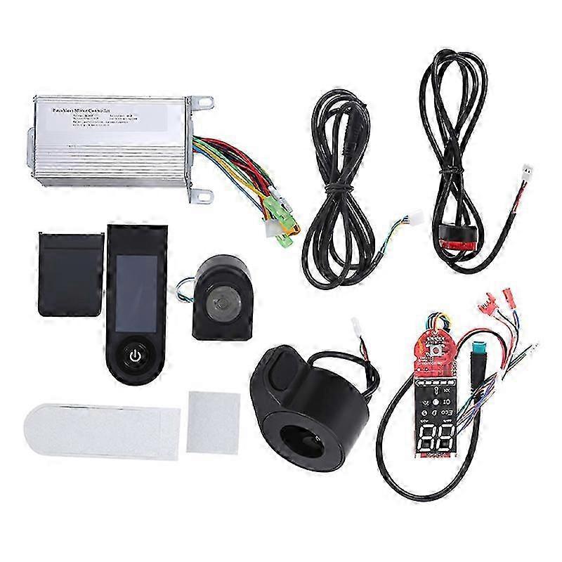 36V 350W Electric Scooter Controller Board Set with Dashboard Accelerator Replacement for M365/Pro