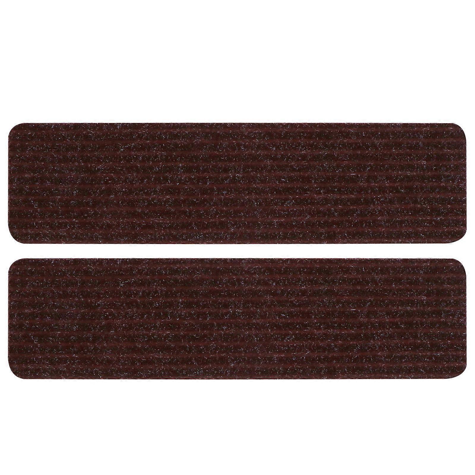 Stair Runner For Carpeted Stairs Step Mats Noise Reduction Modern Style 2Pcs