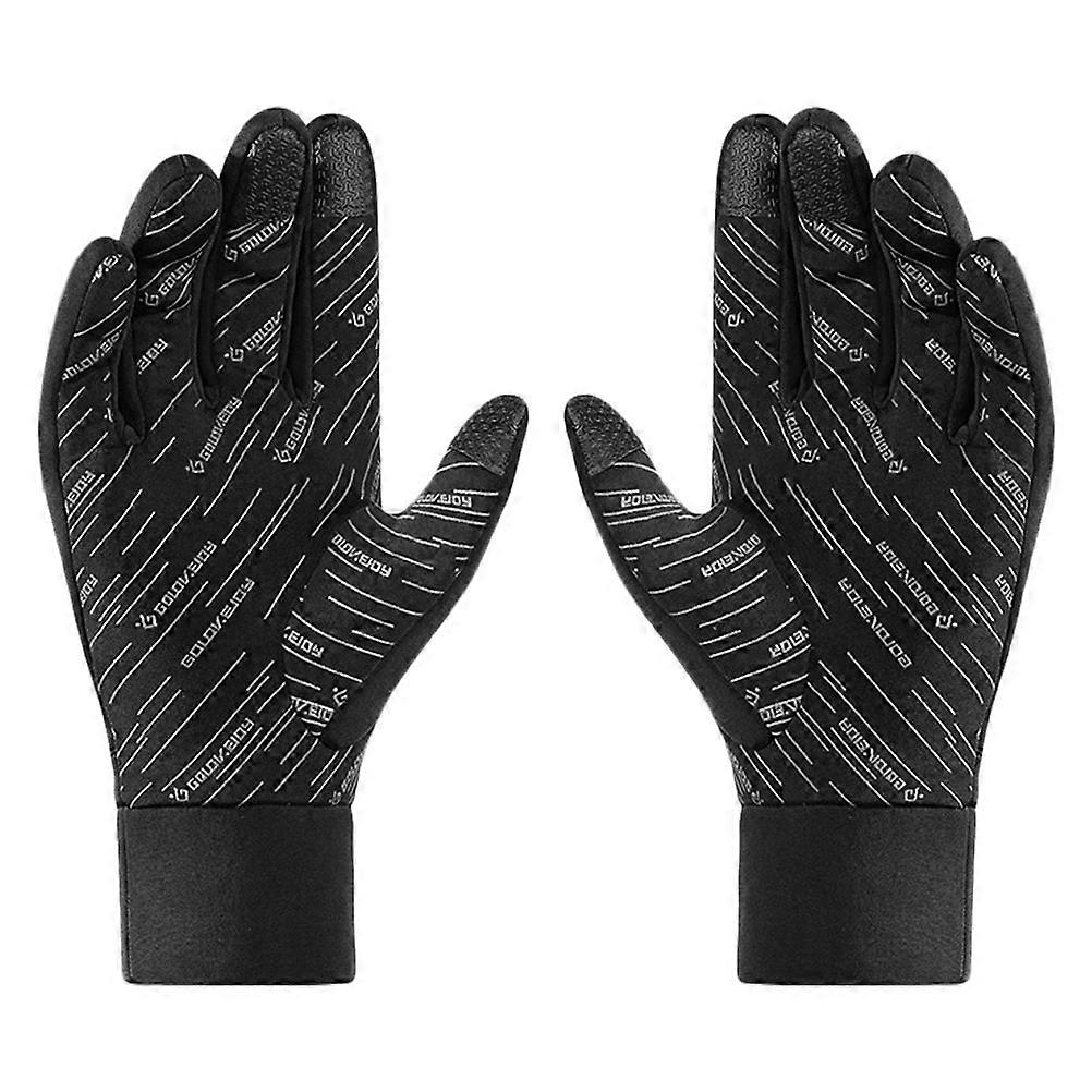 Winter Touch Screen Gloves Windproof Thermal Pair for Cycling Outdoor Sports Daily Wear Non Slip Design Warmth