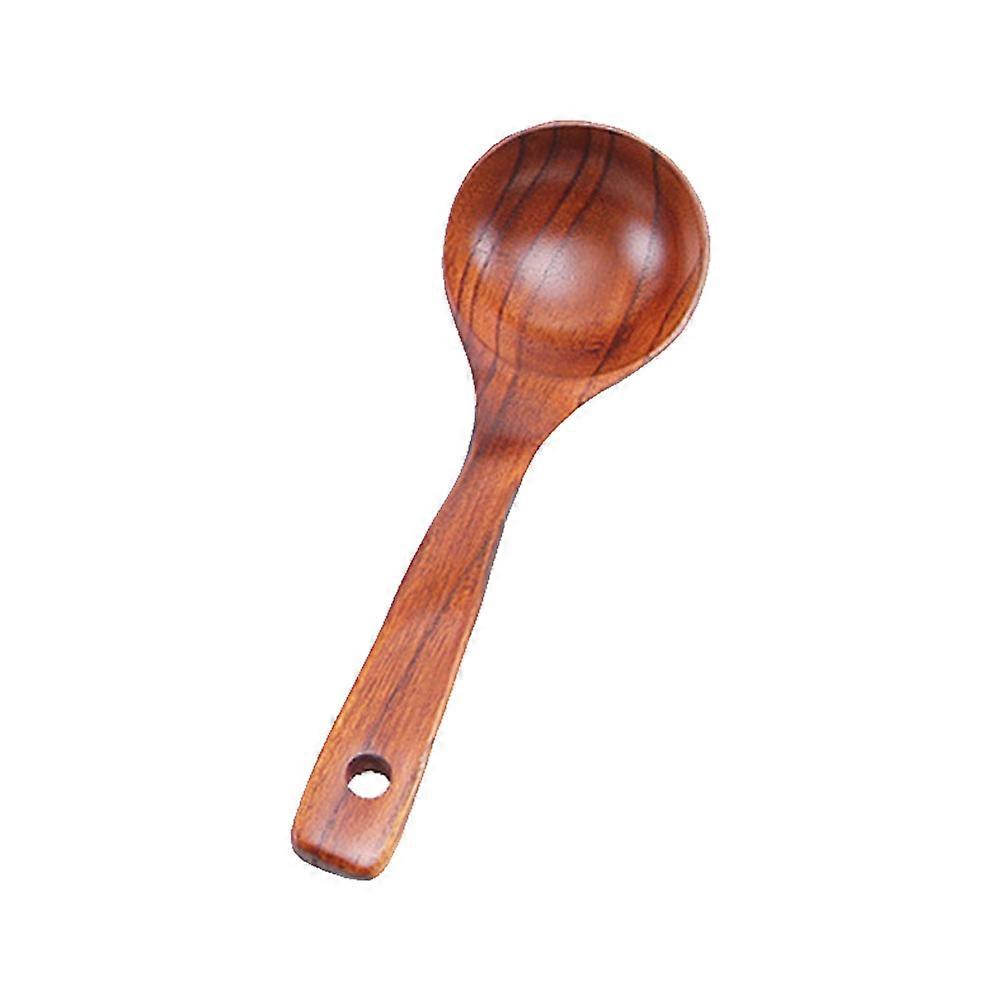 Serving Ladle Spoon Small Soup Ladles For Serving Natural Wood Long Handle Kitchen Utensil Tableware Home Restaurant Use 1Pc