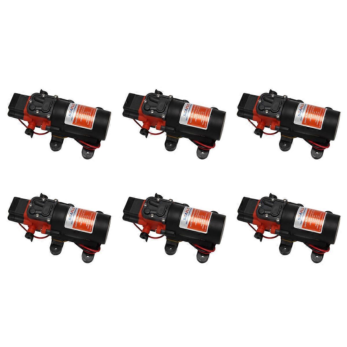  12v Water Pressure Diaphragm Pump 3.8 LPM 1.0 GPM 40 PSI