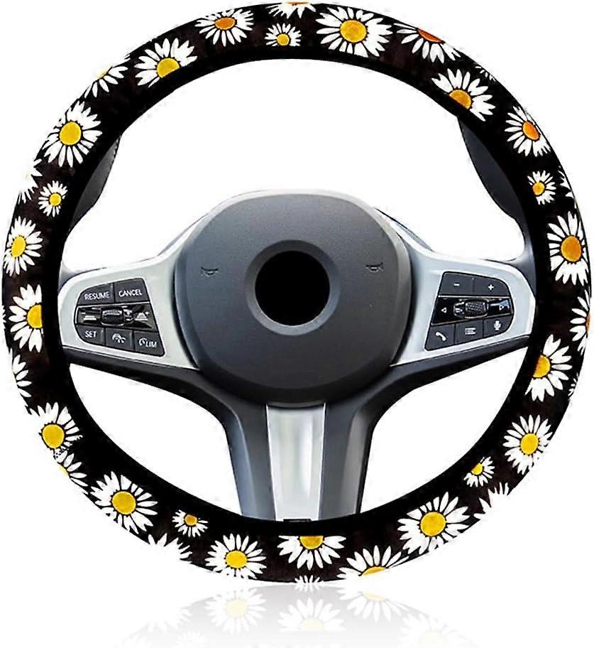 2pcs Car Steering Wheel Covers, Universal Steering Wheel Covers