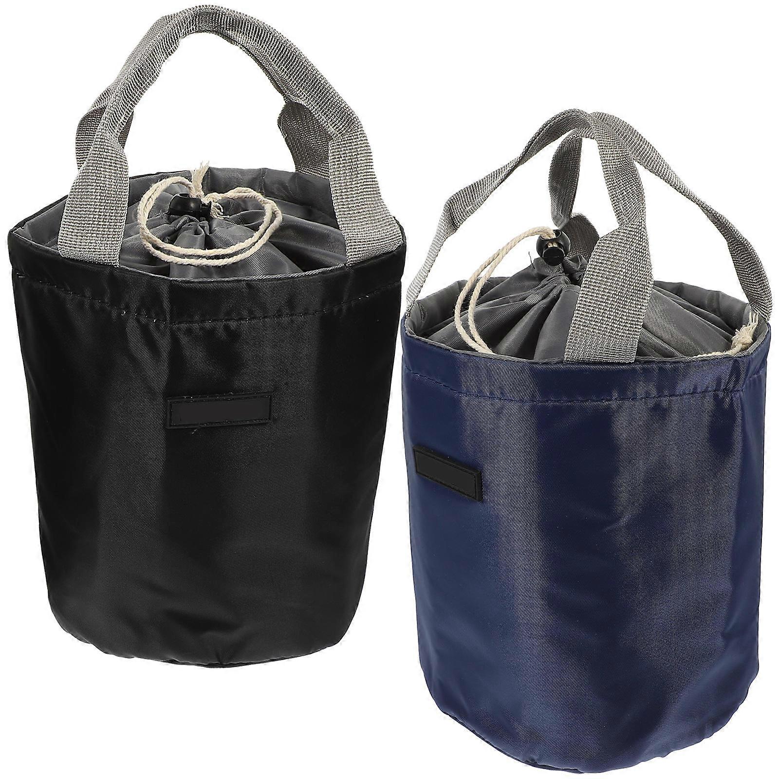 Leakproof Lunch Bag Insulation Bags Picnics 19x19x21cm Insulation 2Pcs
