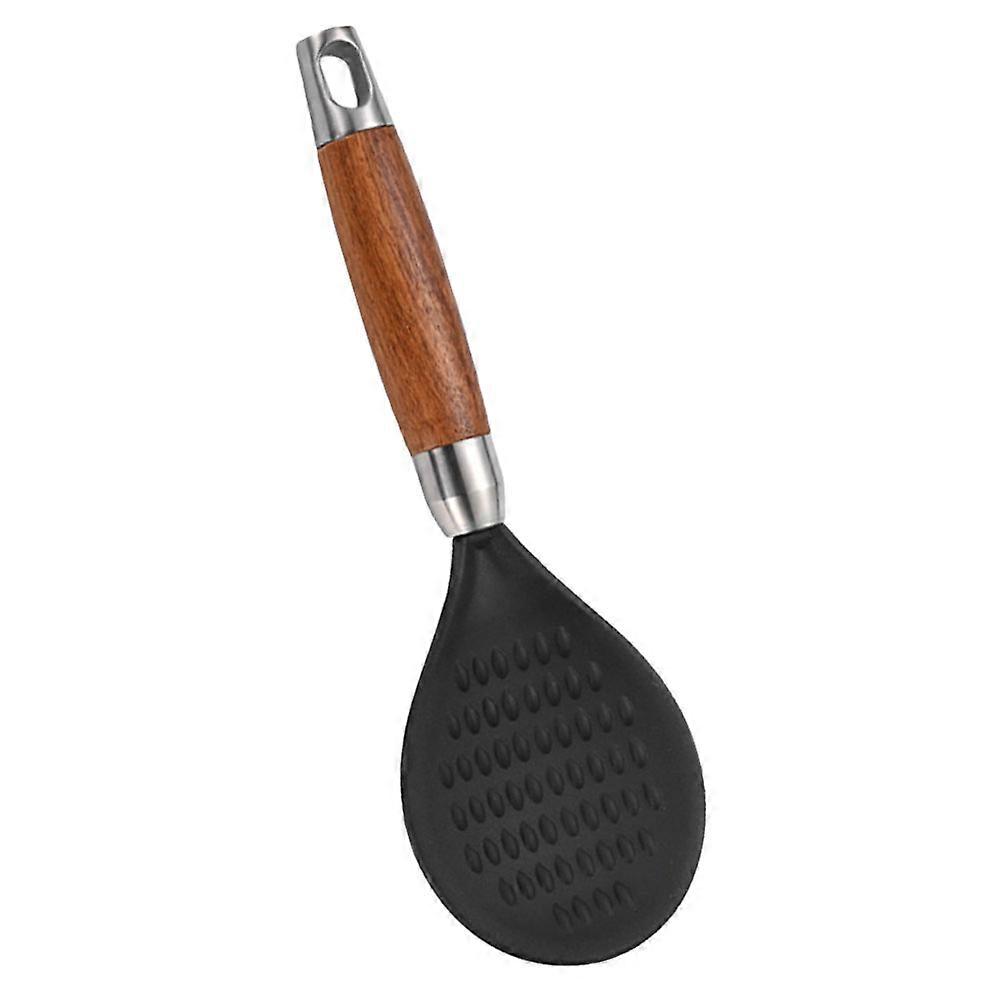 Standing Rice Spoon Silicone Serving For Home Users 1Pack