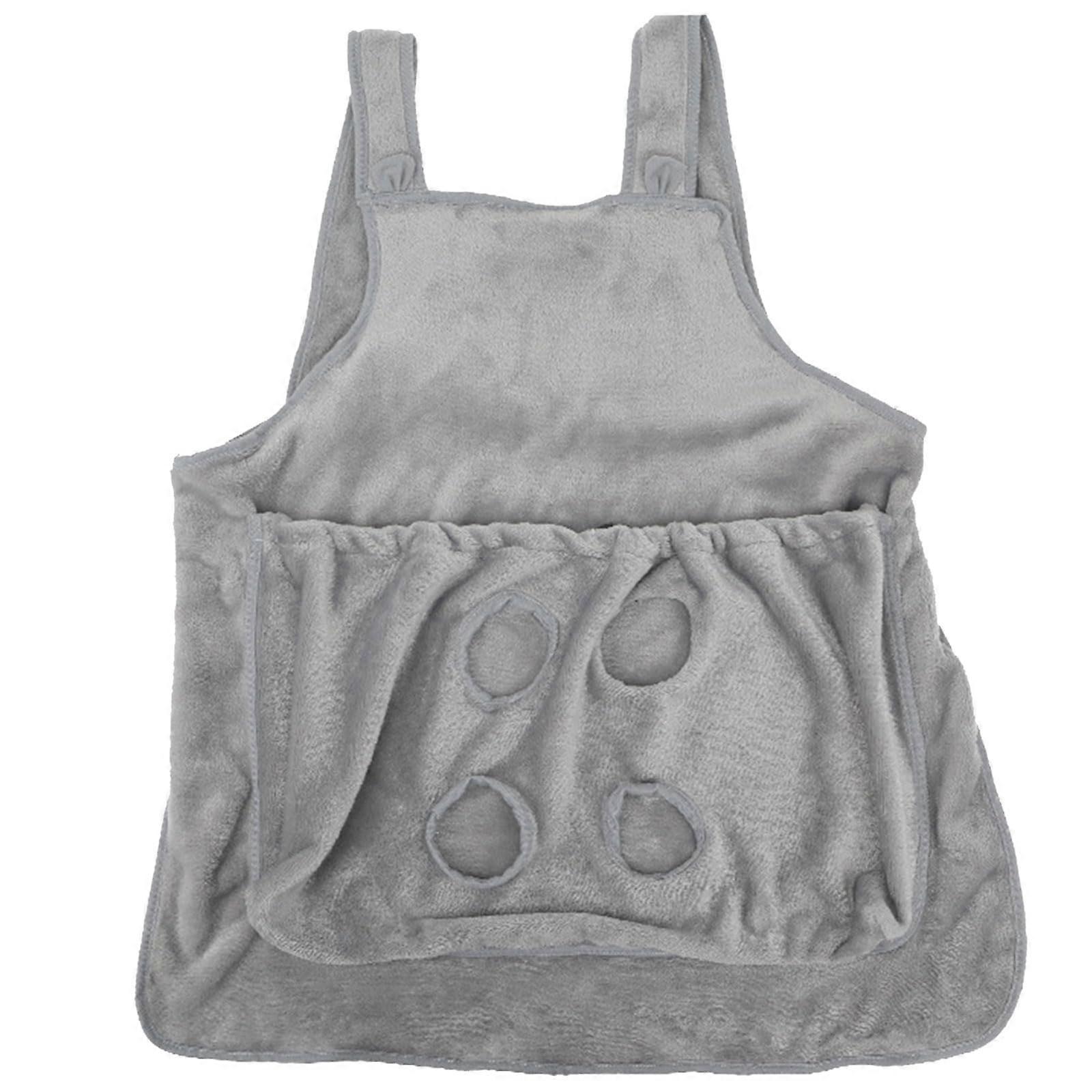 猫用小猫围裙，肩背带，柔软透气的宠物围裙，小型猫用柔软天鹅绒袋，猫，围裙参考图片：3436