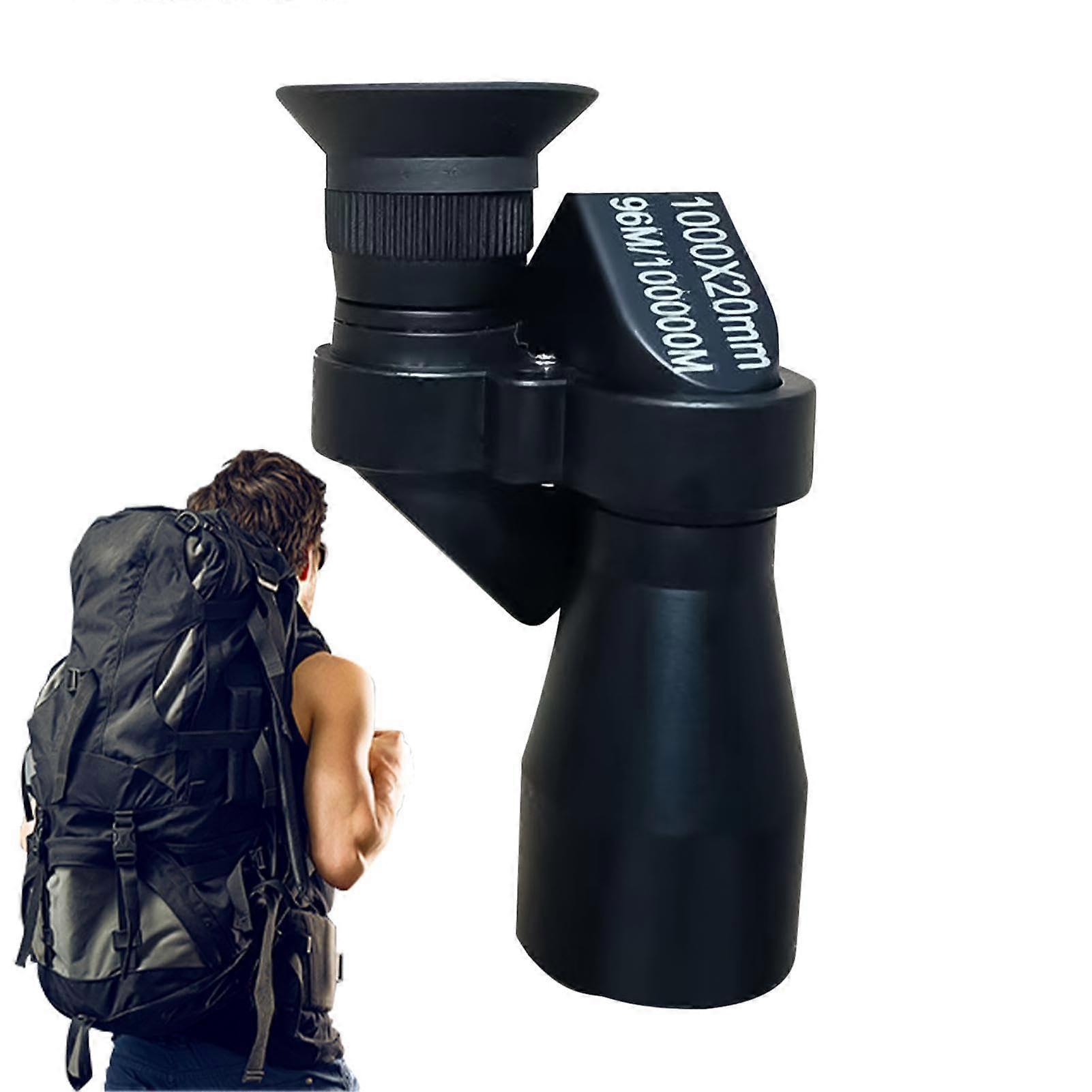 Pocket Telescope Performance Monocular Night Vision 1000 x 20 Universal Outdoor Telescope, Multifunctional Wide Vision