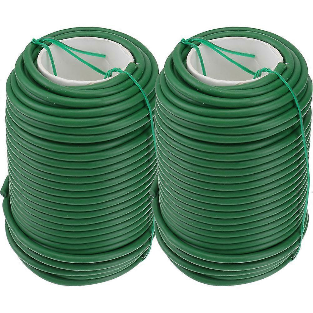 Garden Twine Support Ties Multi-Purpose Cable Ties Gardeners Protecting Stems 2000X0.35CM Flexible 2 Rolls