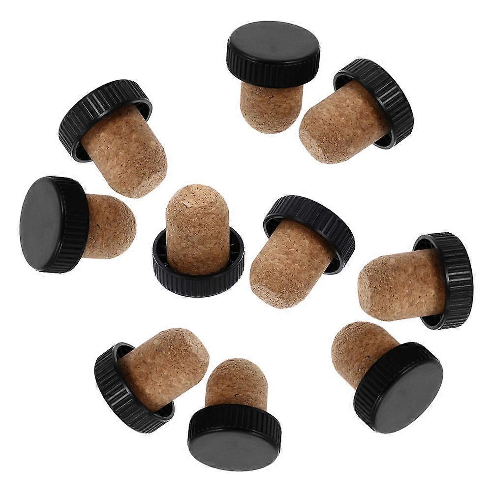 10Pcs Convenient Daily Use Corks Stoppers for Household Supply