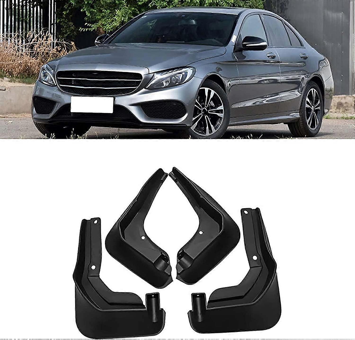 Car Mudguard Mud Flaps for Mercedes-Benz C-Class W205 Sport 2015-2020 Front And Rear Splash Guard Kit