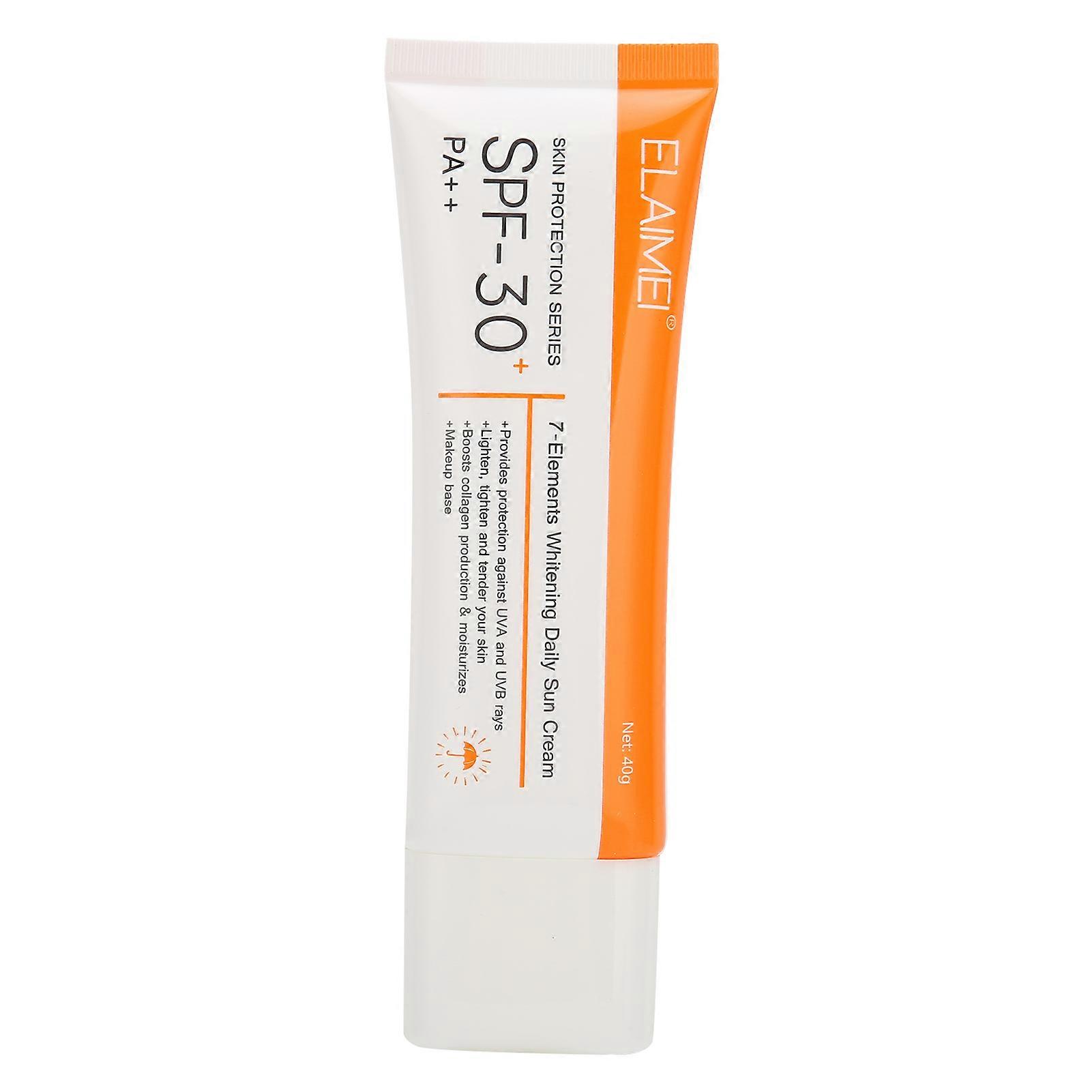 40g SPF 30 Sunscreen Moisturizing Summer UV Isolation Ultraviolet Light Blocking Cream