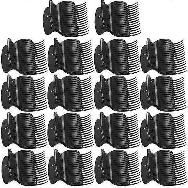 18 plastic clips for heating coils (black)
