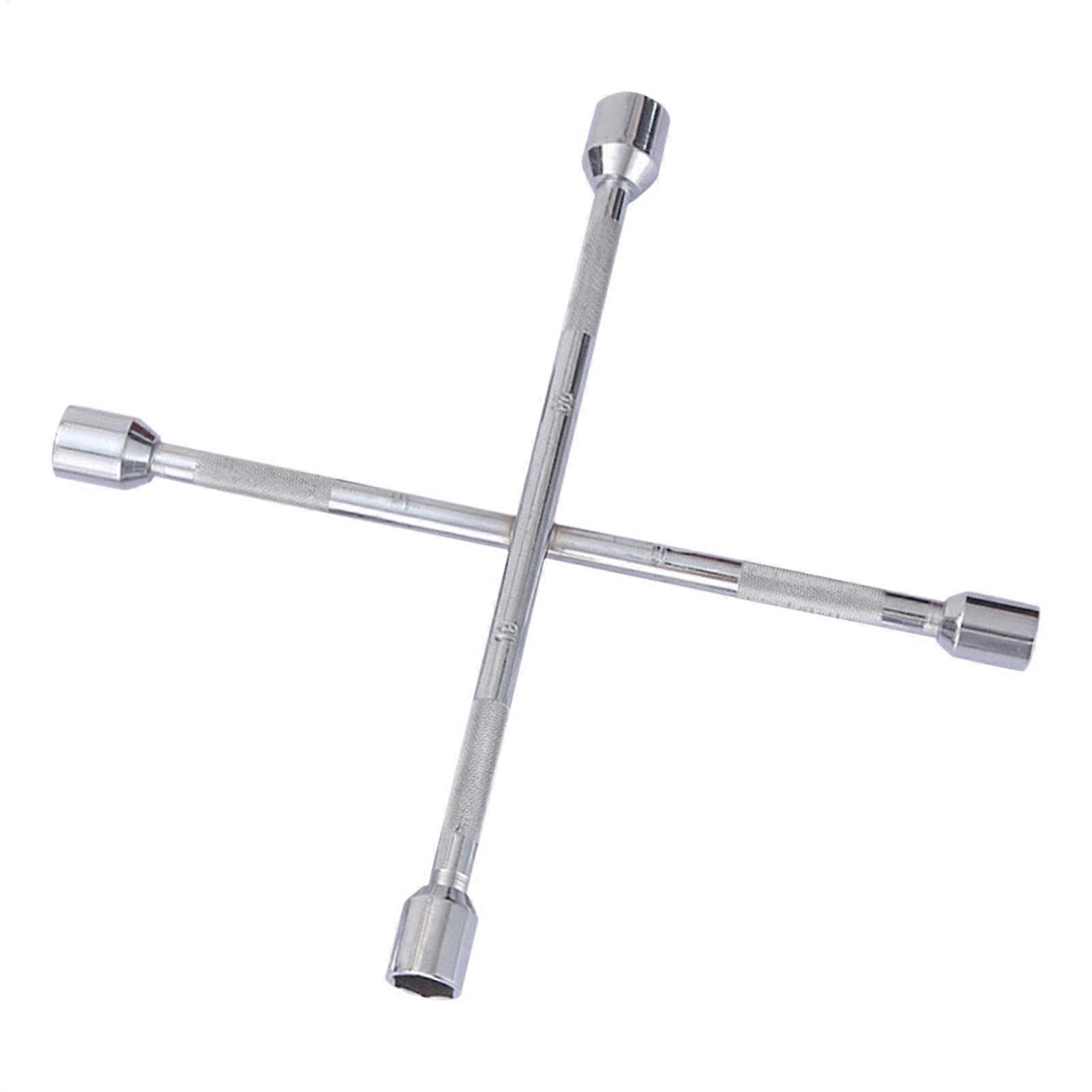 Lug Wrench Compact Multifunction Wheel Nut Tool For Cars Non-Slip Socket Wrench And Nut Remover