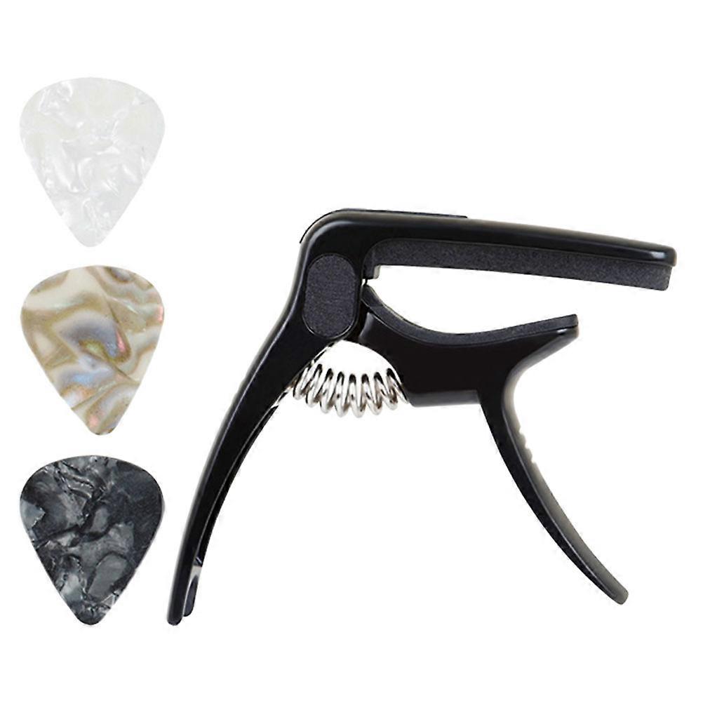 1 Set Simple Metal Guitar Capo Universal Multi Function for Musicians