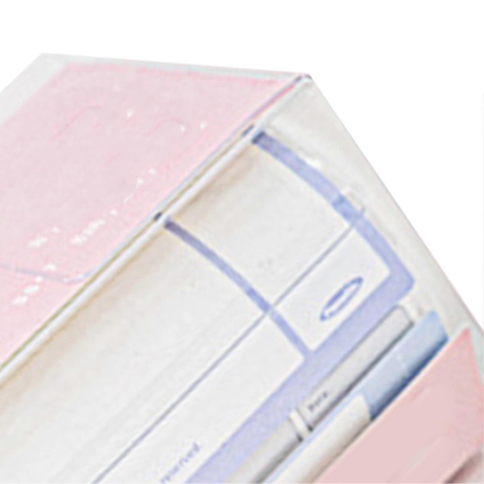 Tape Roll Sticky Note Multipurpose Strong Adhesion Pull Out Portable Roller Sticky Notes for Fridge Messages Void