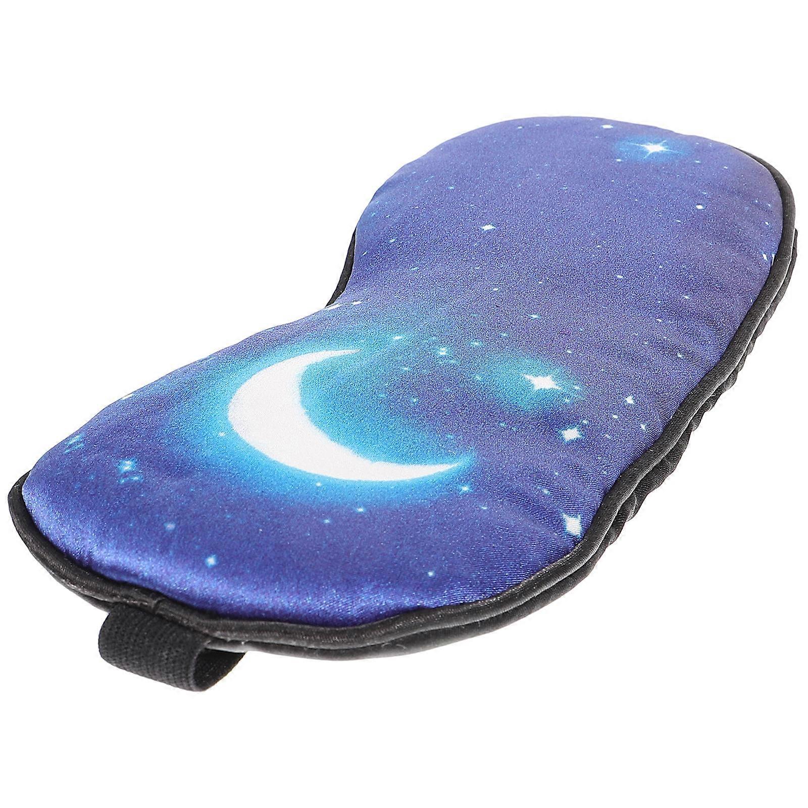 Adjustable Sleeping Eye Mask Deep Sleep Cold Compress Oval Elastic Design Eye For Travel 20x8.5cm 1Pcs