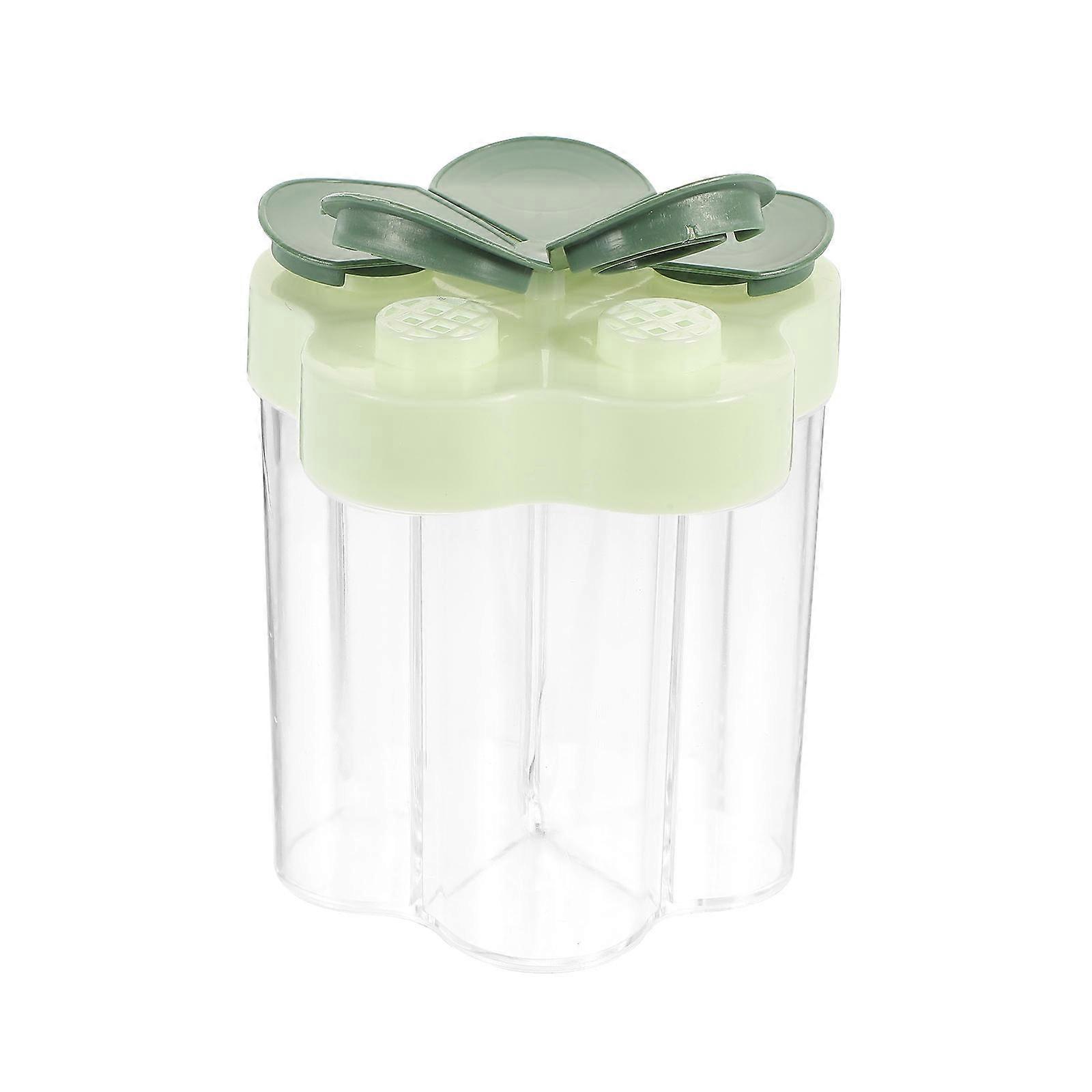 Spice Shaker Jars Empty Spice Jars Household Kitchen Dining Room Use 9x9x11cm Storage 1Pack