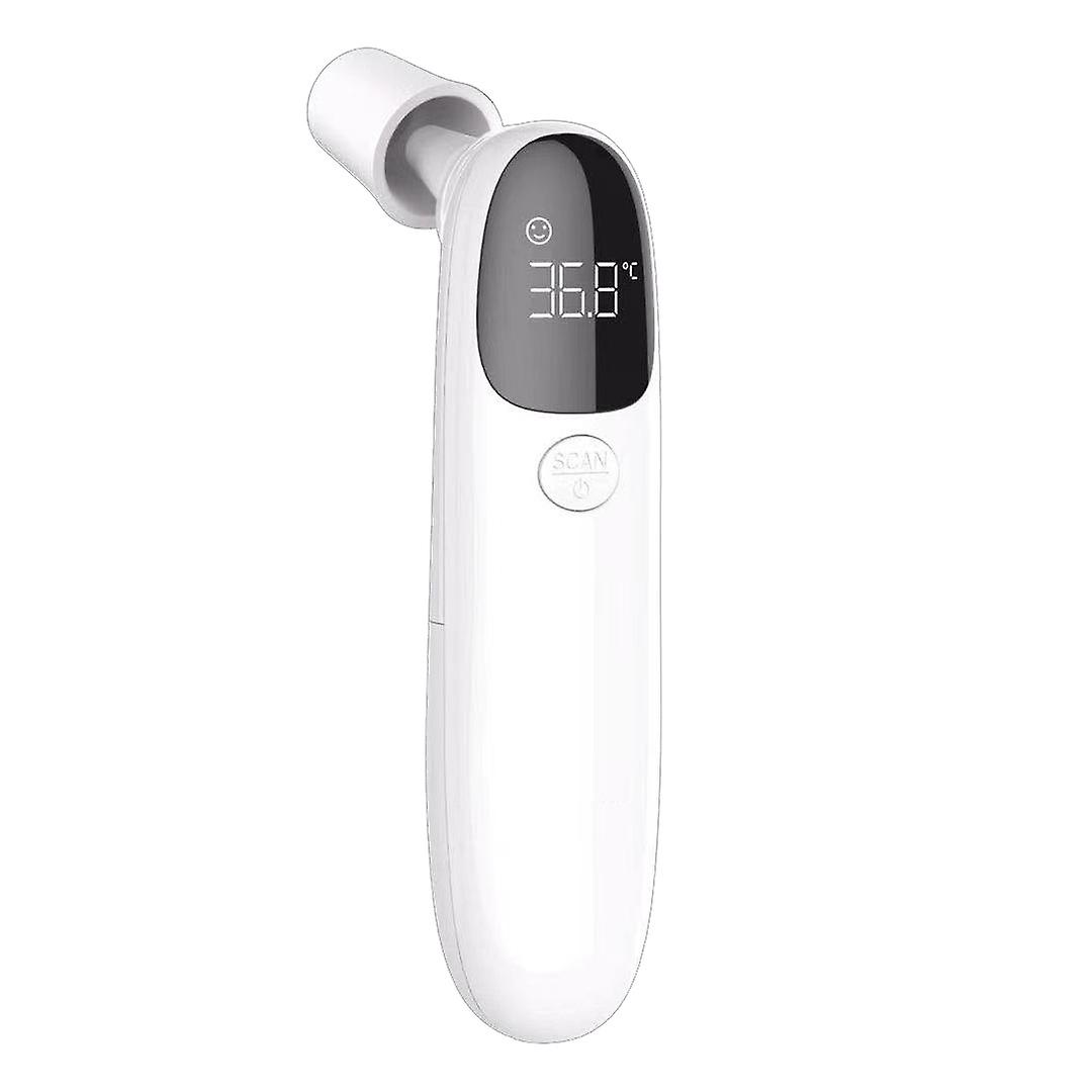 Medical Infrared Ear And Forehead Thermometers For Adults, Children And Infants, Non-contact Thermometers, Sound Options Memory For Lcd Display