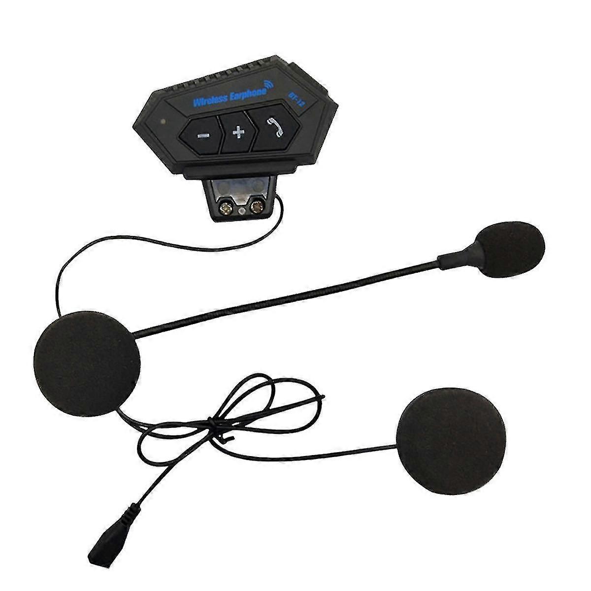 Bluetooth headset for car and helmet with noise reduction technology