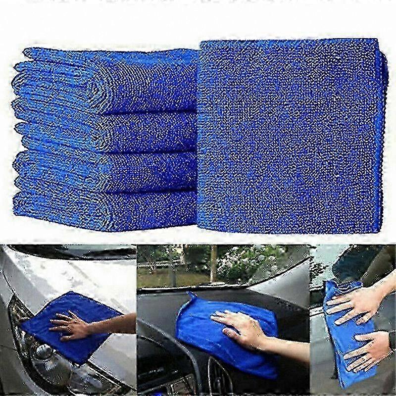 Microfiber Cleaning Cloth for Cars Polishing and Detailing Soft and DurableReusable Towel for Scratch-Free Surface Care