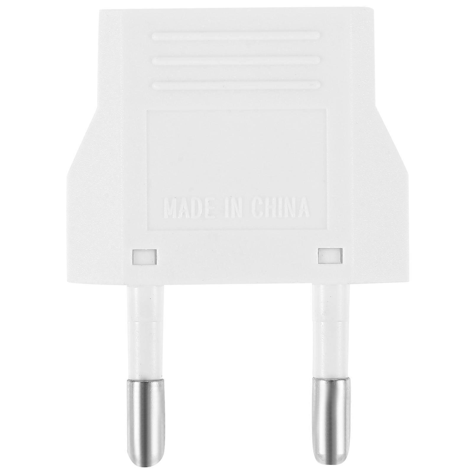 Voltage Conversion Adapter For Electrical Appliances During European Travel With Compact Size 1Set