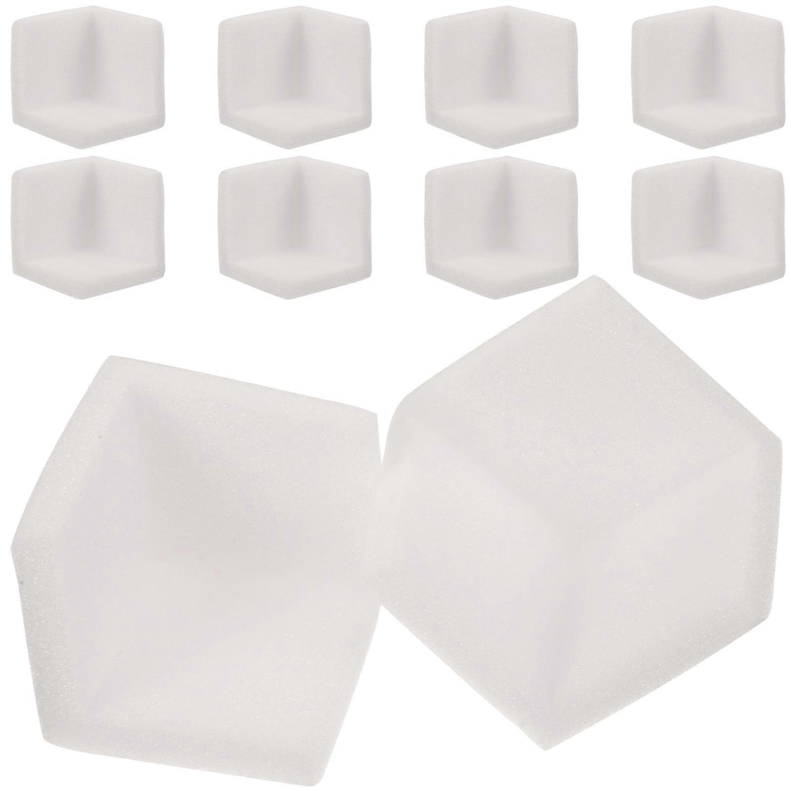 Furniture Corner Protectors 10Pcs Anti-Collision Safety Corner Guards For Delicate Items 3.9X3.9X3.9in White