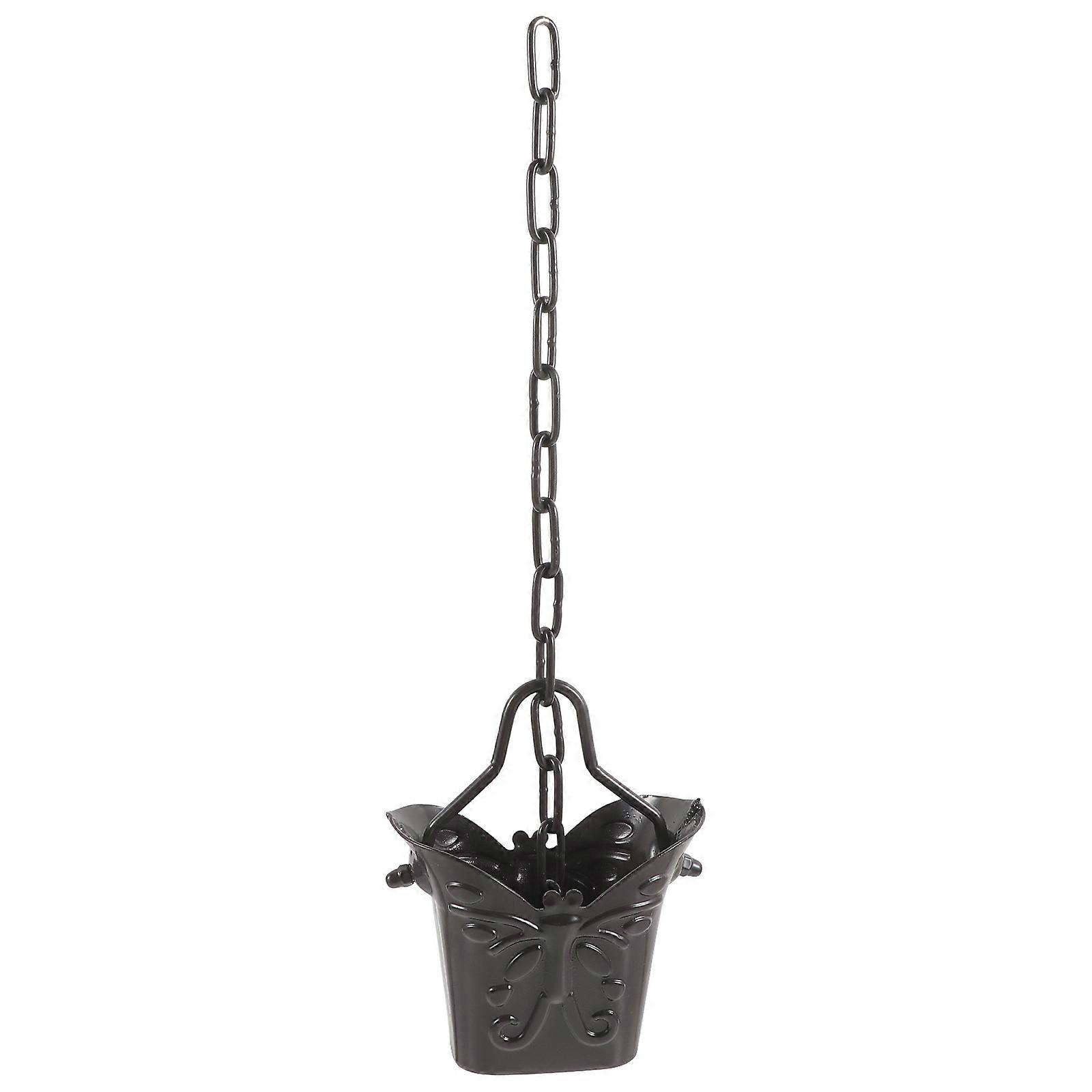 Rain Chain Butterfly Shape Cup Rain Chain Courtyard Water Diversion Chain