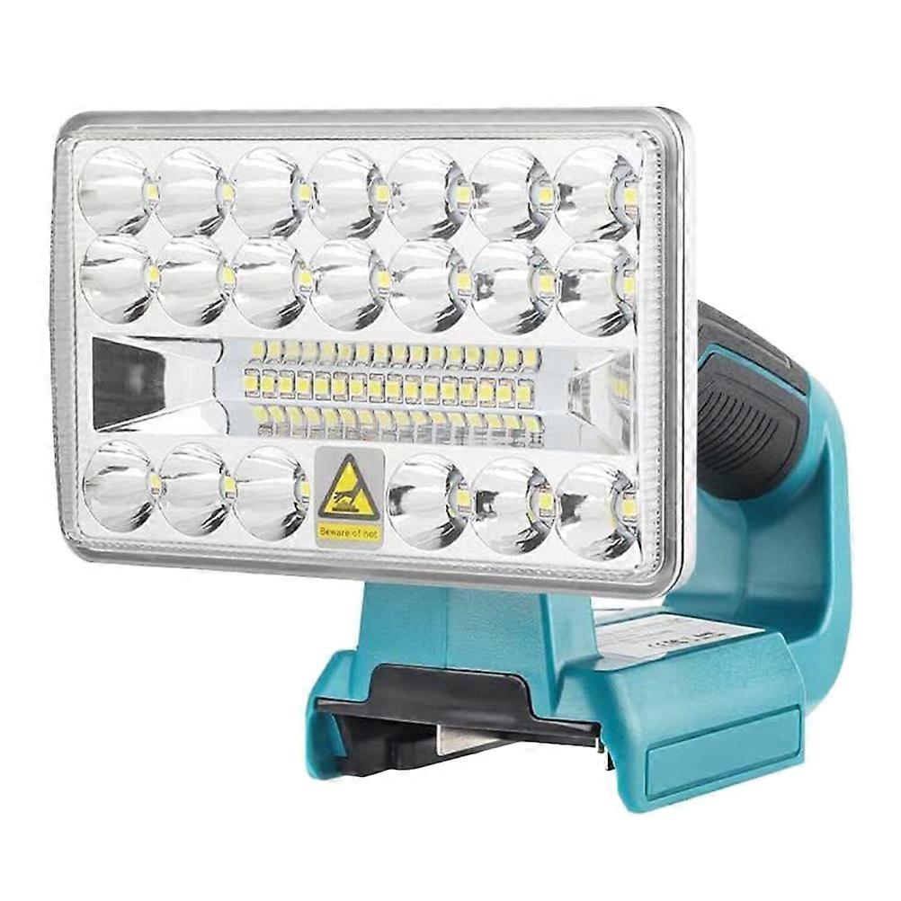 LED Work Light Handheld Green Flashlight For Outdoor Camping And Harsh Conditions 1Pack Adjustable Brightness