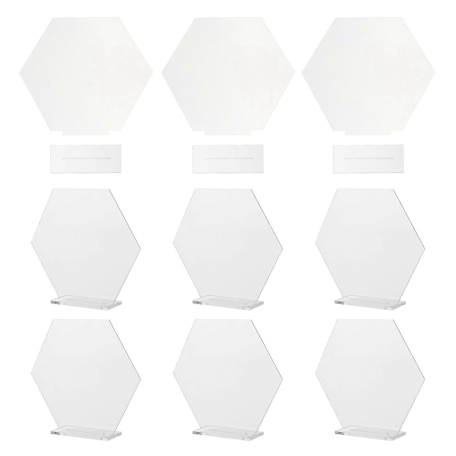 Arcylic Wedding Table Number Signs Table Display Diy Blank Signs For Special Celebrations Couples 18Pcs