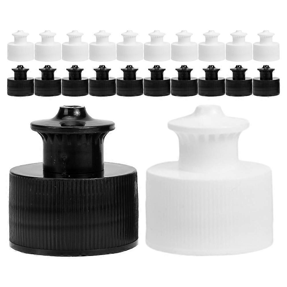 Bottle Tops PE Material Round Shape For Users Of Mineral Water Bottles Travel 40Set
