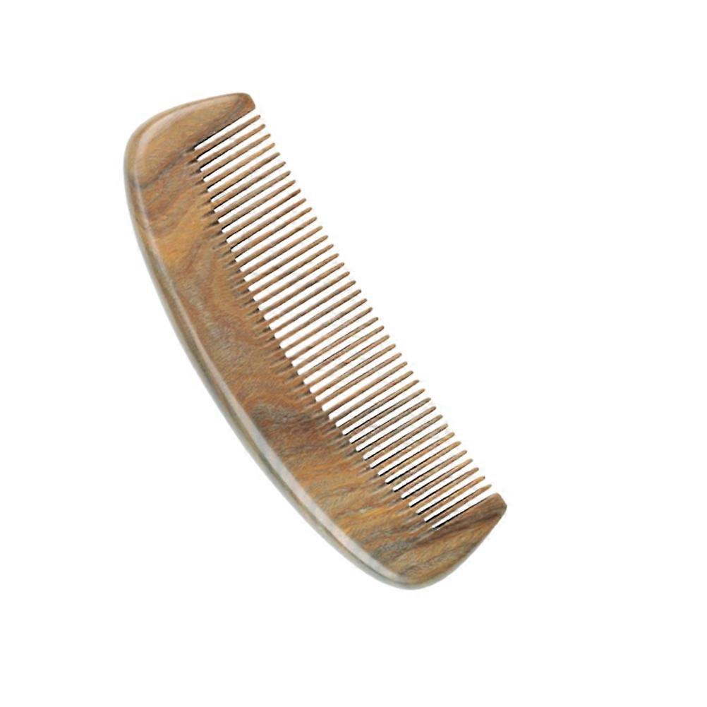 Verawood Hair Comb for Massage and Use Coffee Color Natural Material with Smooth Close Teeth Configuration
