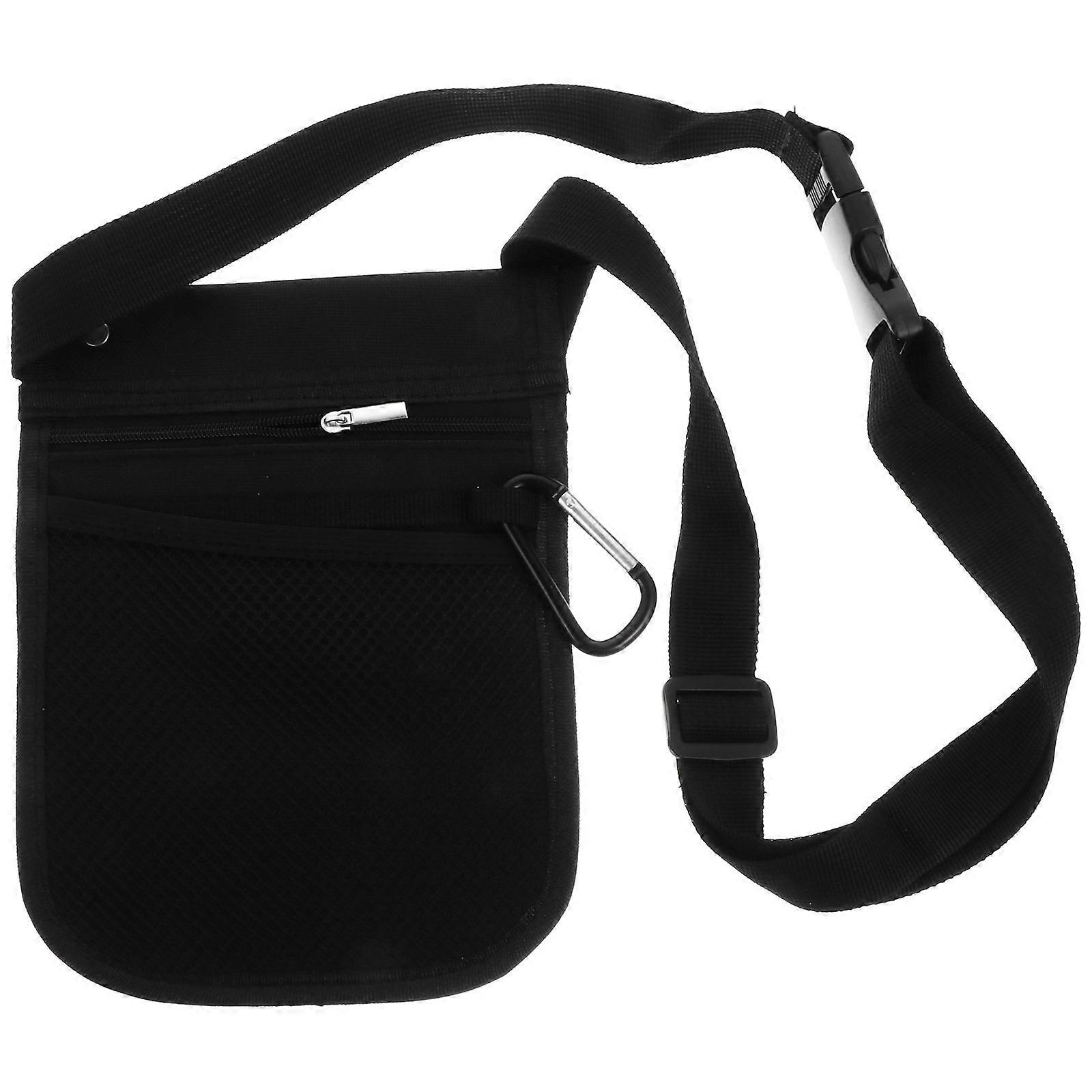 Lightweight Portable Waist Bag for Medical Staff – Compact Zippered Organizer Pouch for Nurses with Scissors, Markers & Care Tools
