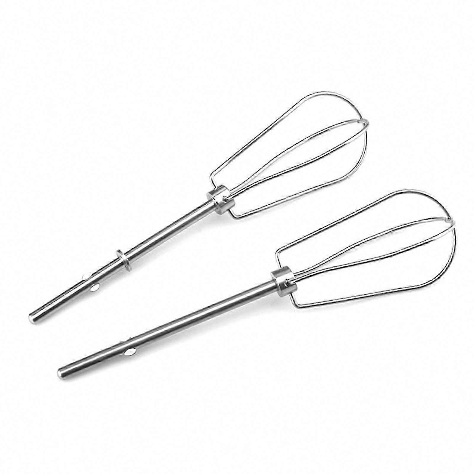 2 PCS Eggs Beater Head Milk Frother Head Handheld Eggs Whisker Part Stainless Steel Material Baking Accessories for Eggs