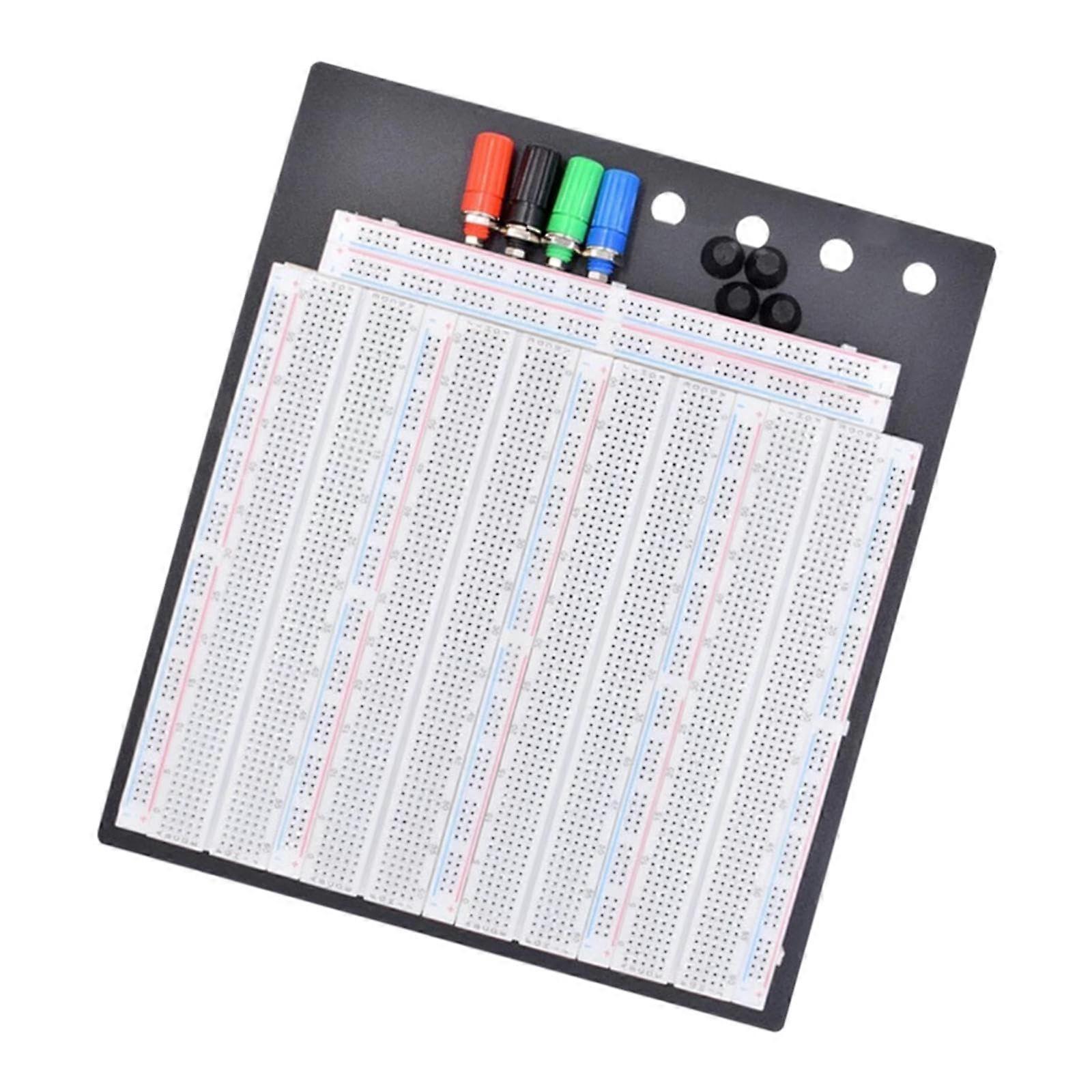 3220 Connection Points Breadboard Easy-to-Use DIY Prototype Board for Electronics Projects