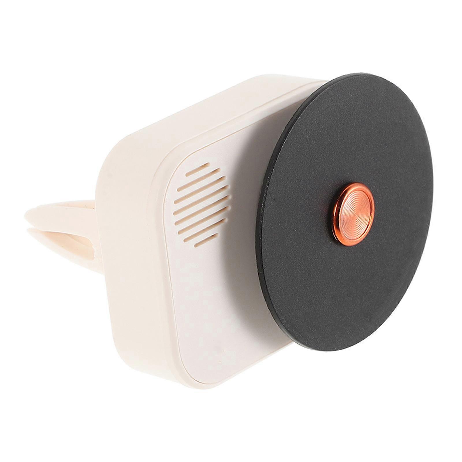 Elegant Car Air Freshener For Women Record Player Shaped Air Vent Clips Multi Color Rotating Fragrance Dispersion 1Set