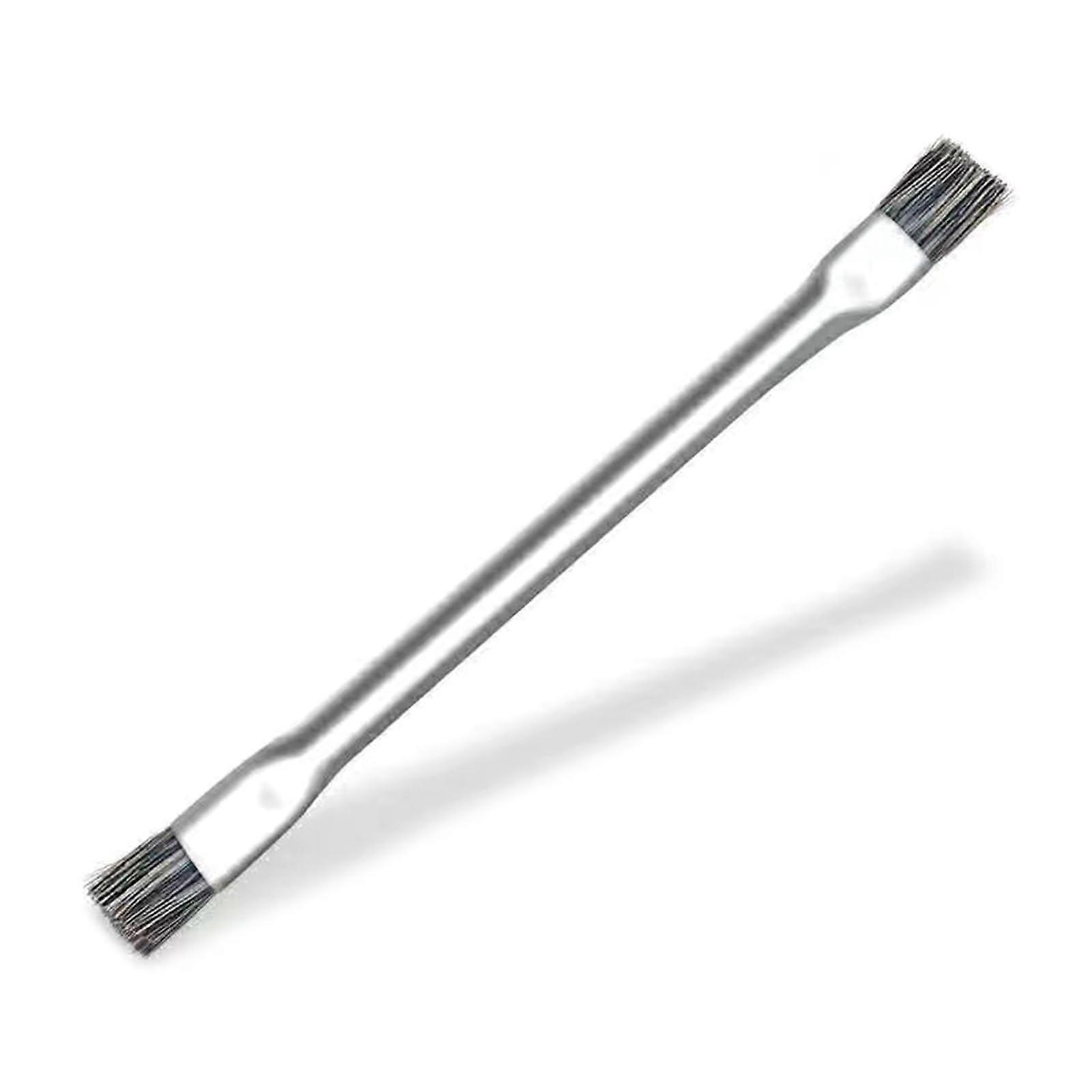 IC-Pad Cleaning Brush for Phone, Motherboard, Soldering Residue Removal, Silver Cleaning Tool for Electronics Maintenance
