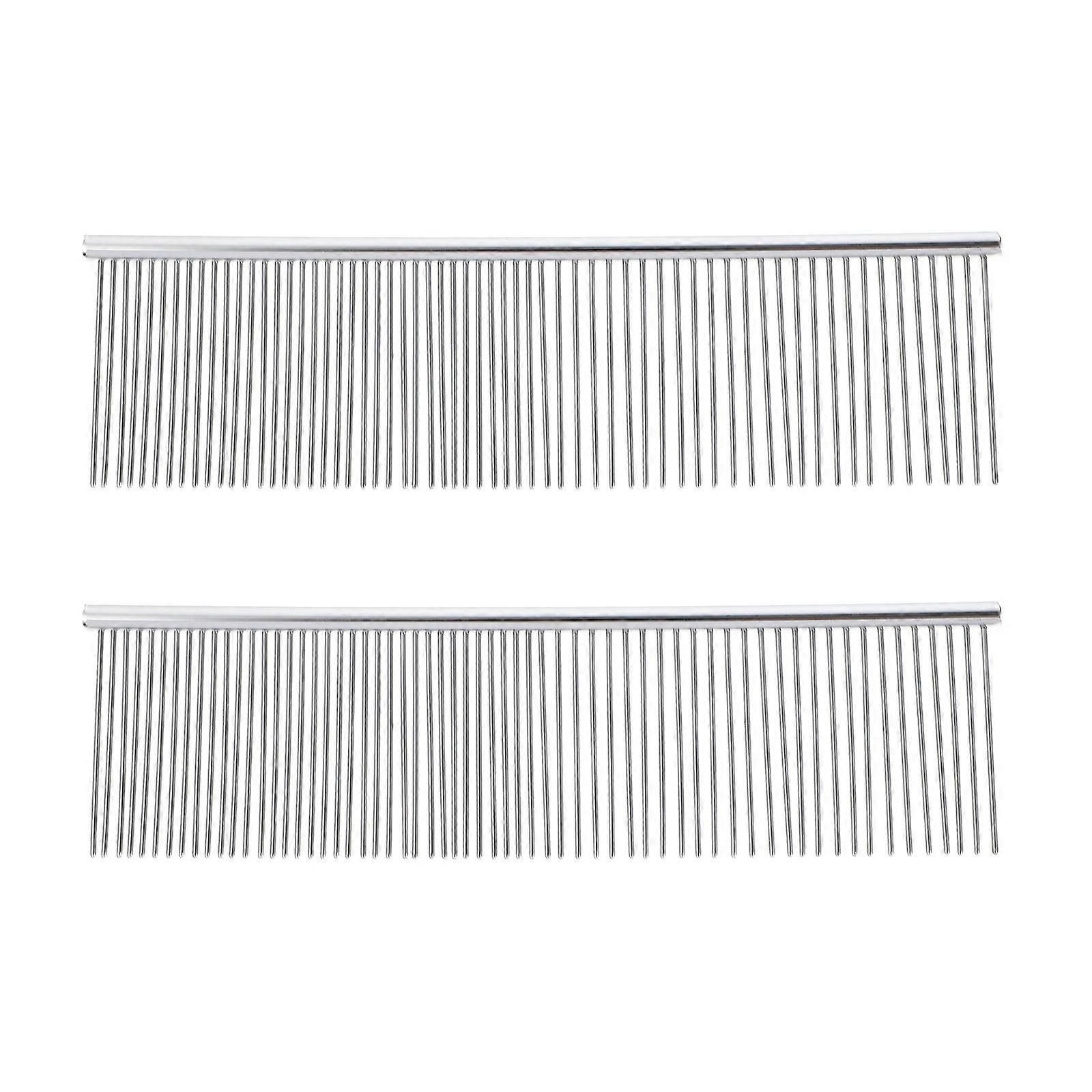 Metal Macrame Fringe Comb Essential For Macrame Fringe And Loose Hair Perfect For Pet Grooming And 2Pcs