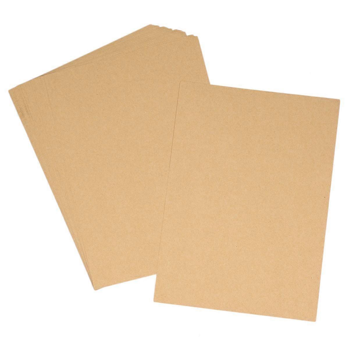 Old Style Writing Paper 100 Sheets A4 Kraft Blank Paper Perfect For Handcraft Enthusiasts And Friends