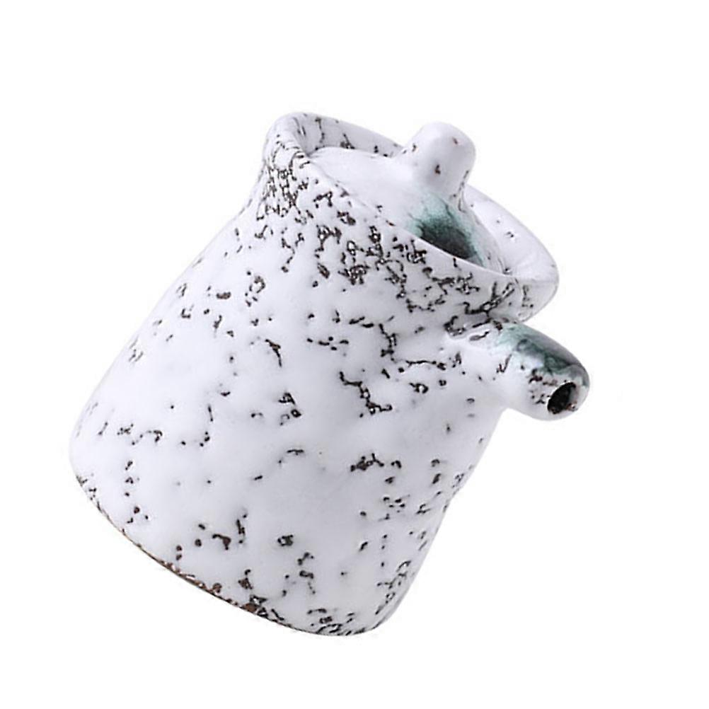 Multi Ceramic Oil Dispenser with Creative Lid Design Ideal for Home Use and Condiment Storage