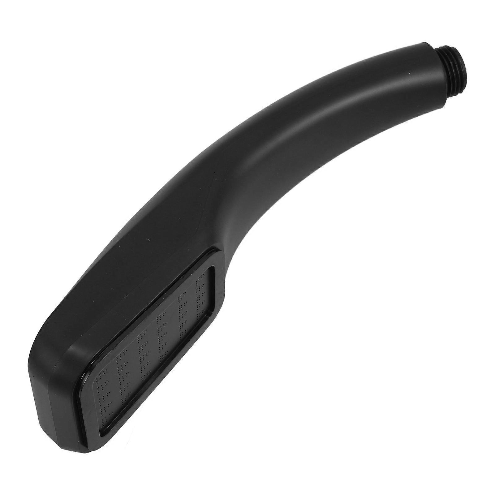 Black Durable ABS Shower Head with Hotel-Style Comfort for Home Use Bathrooms