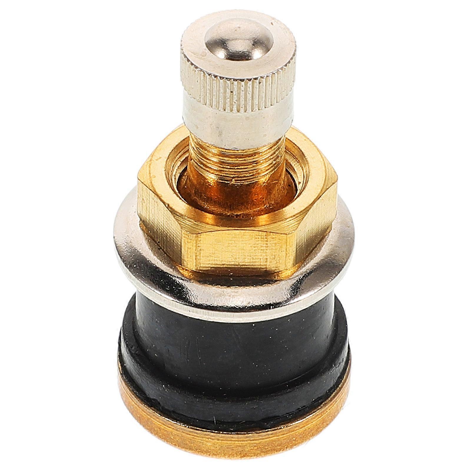 Straight Valve Stems For Long- Trucks And Passenger Buses 1Pack Leakproof Valve Function For Improved Safety