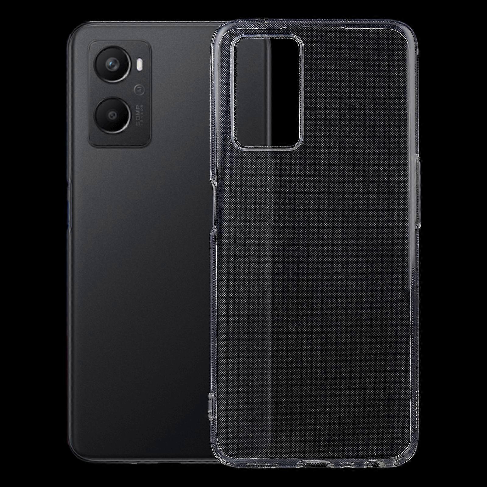 Slim 0.75mm Clear TPU Protective Case for OPPO A96 4G and Realme 9i