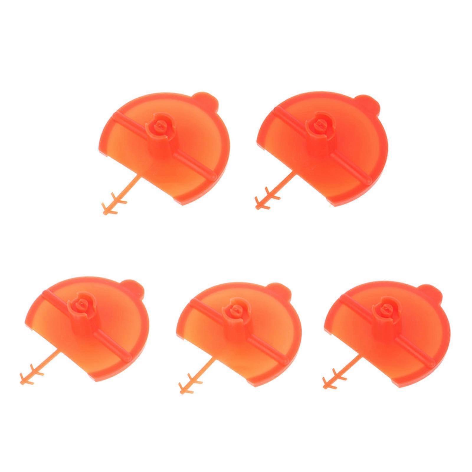 5x Flat Spray Nozzle Caulk Tool for Polyurethane Construction, Compatible with Standard Caulking Guns, Durable Material