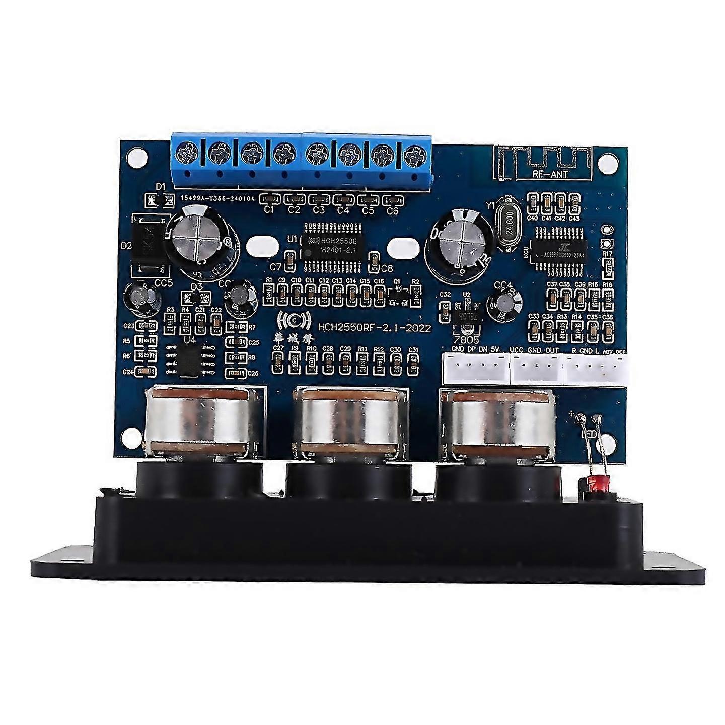 For 2x25w50w Bluetooth 50 Subwoofer Class D Audio Amplifier Board