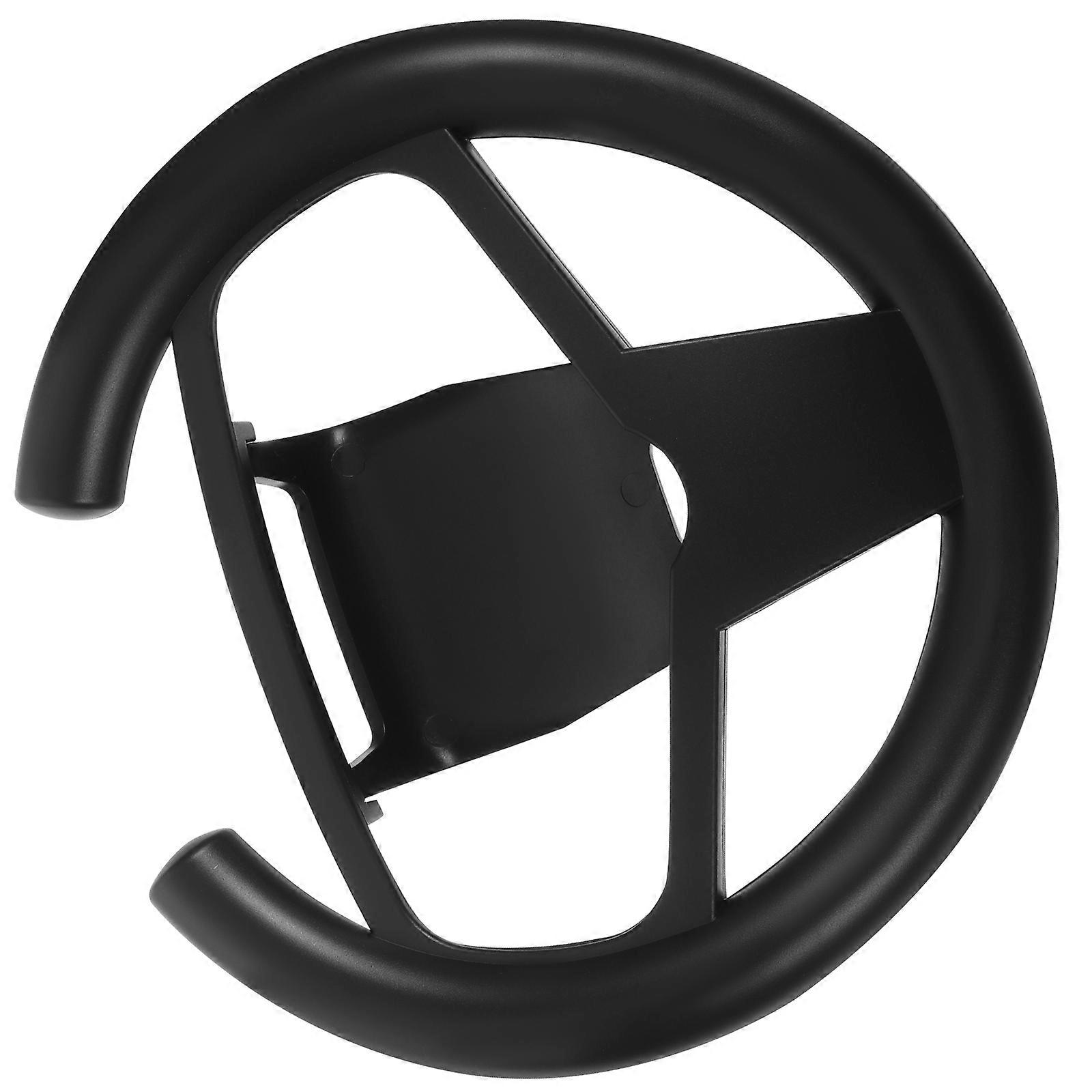 Gaming Steering Wheel Game Controllers Replacement Comfortable Experience Round Plastic 1Set