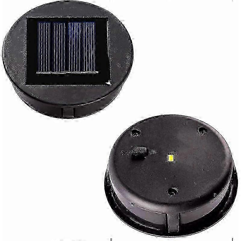 battalion Solar Lights Replacement with LED Bulbs Panel Lantern Cover for Hanging Garden
