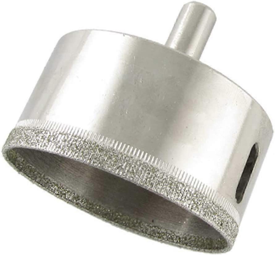 60mm Diamond Tile Bit - Porcelain/Marble Cutter (Silver)