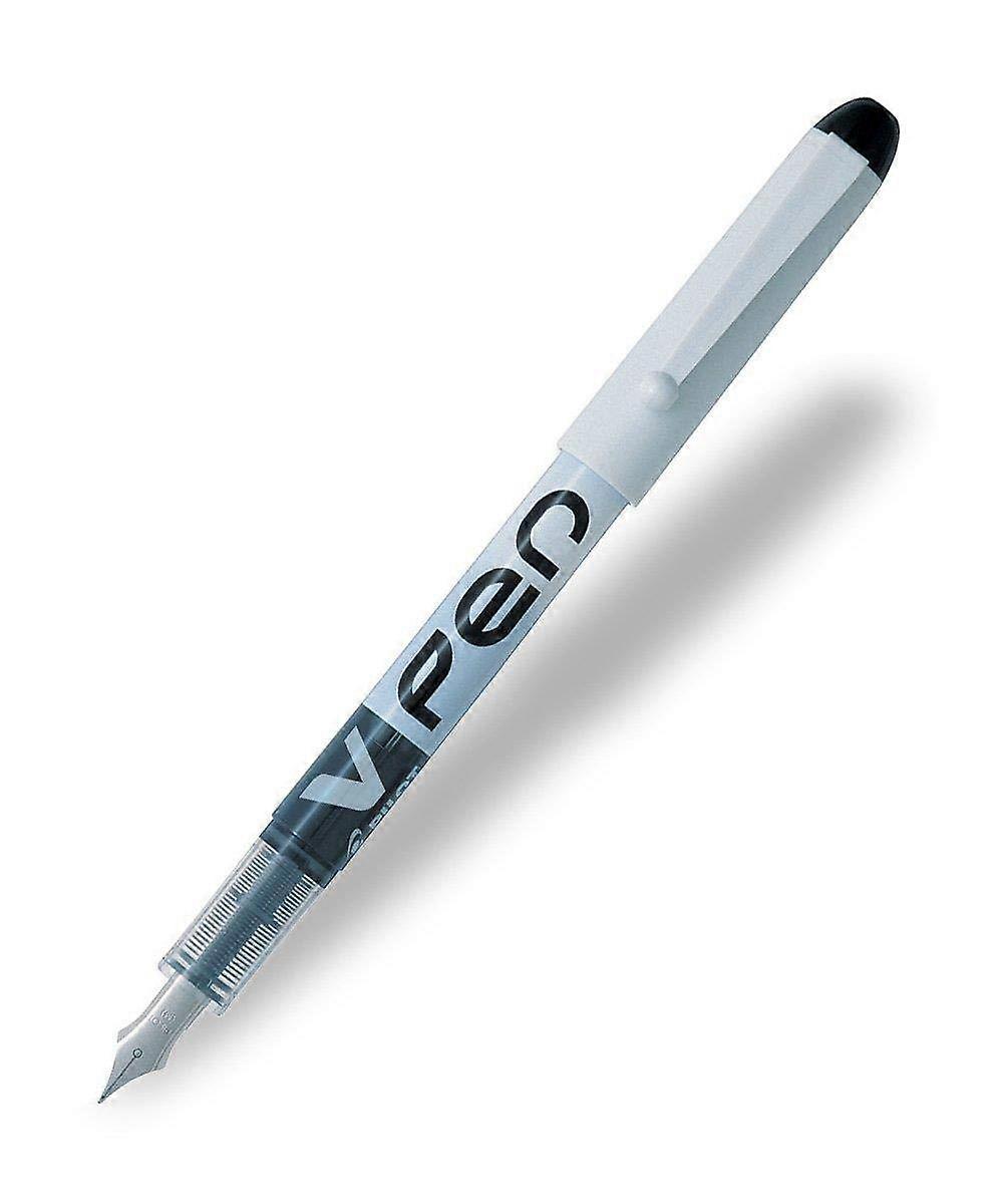 V-Pen Erasable Fountain Pens Pack of 3 | Blue Ink, Refillable, Smooth Writing, Ideal for Note-Taking