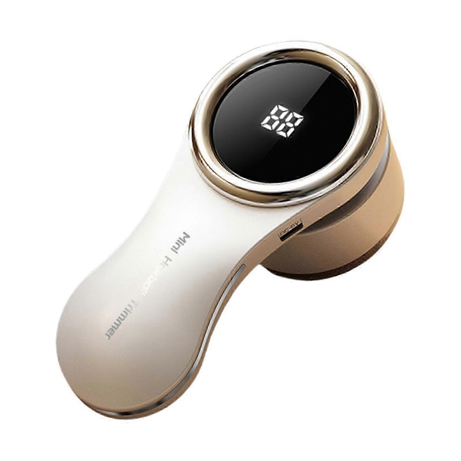LCD Display Fabric Shaver Powerful Motor Delinter USB Rechargeable Pilling